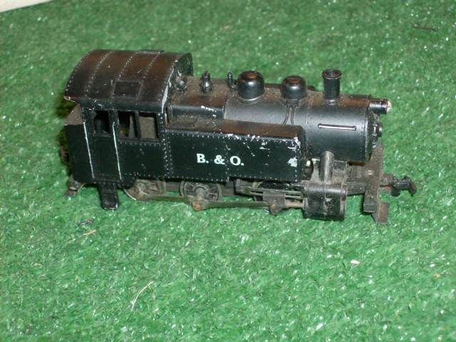 MANTUA DIE CAST BALTIMORE OHIO 0 6 0 STEAM YARD SWITCH ENGINE NICE