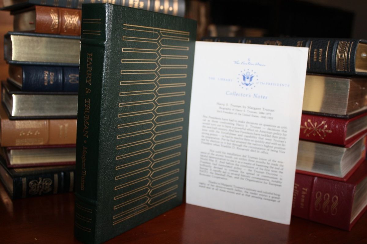 Easton Press Biography of Harry s Truman by Margaret Truman