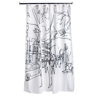 Marimekko Hetkiä Moments Bathroom Shower Curtain