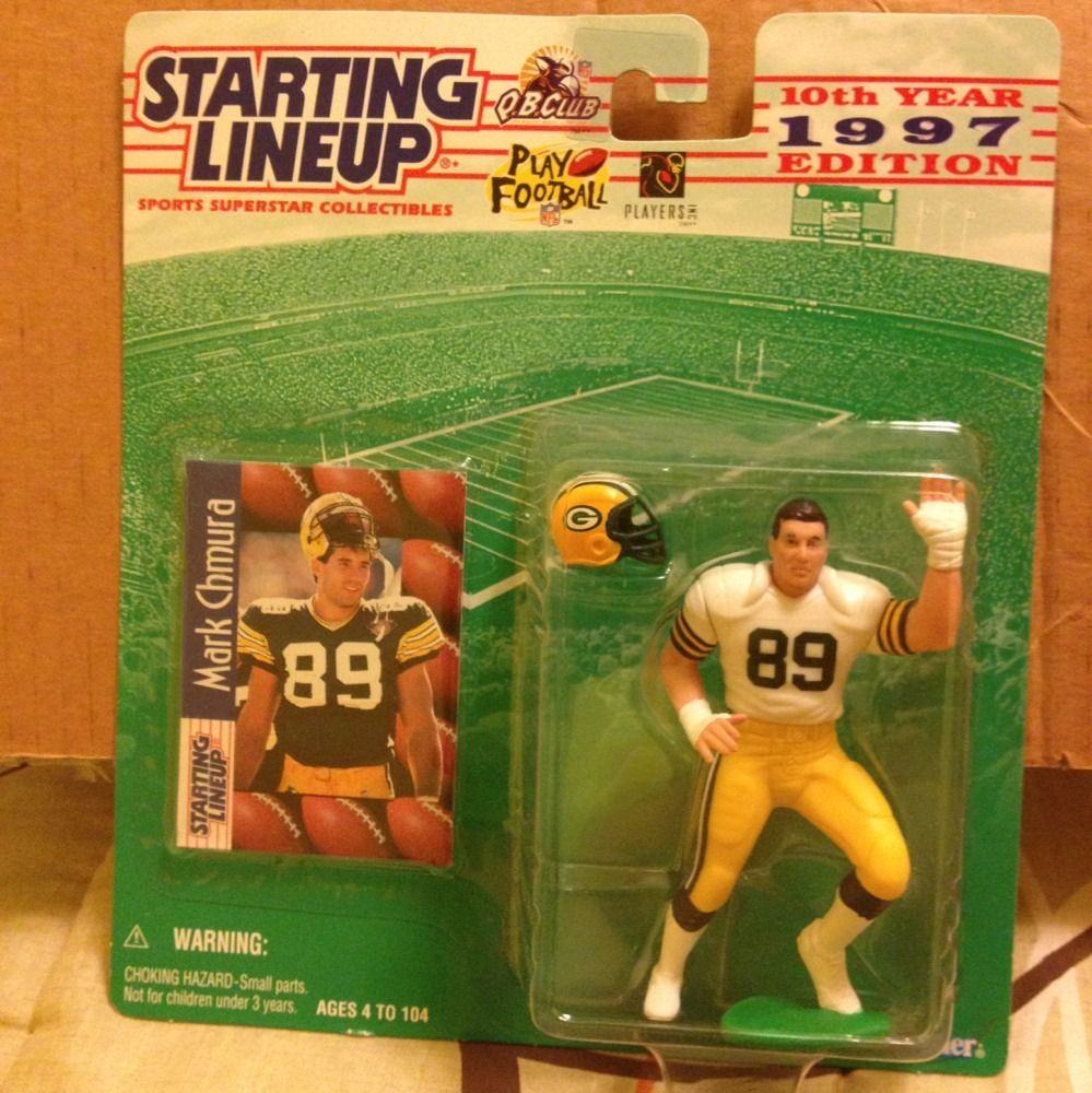 1997 Mark Chmura Green Bay Packers Starting Lineup Boston College