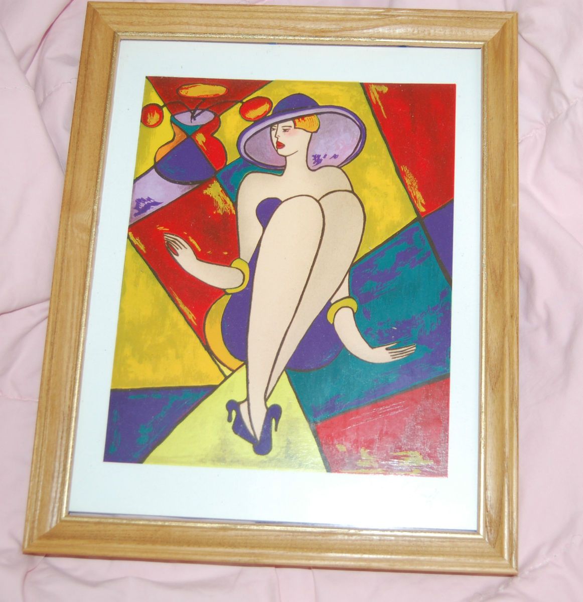 Linda Le Kinff Serigraph Debbie 1999