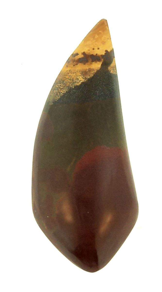 Beautiful Colors 40x17x6mm Natural Marra Mamba Tiger Eye Cabochon MM96