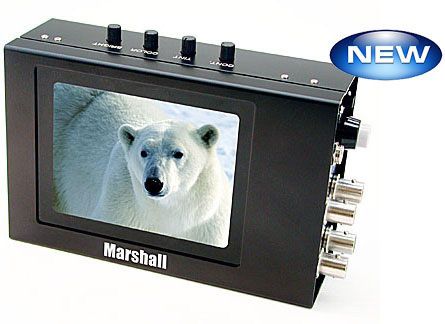 Marshall Electronics V LCD4 Pro L 4 inch LCD Monitor