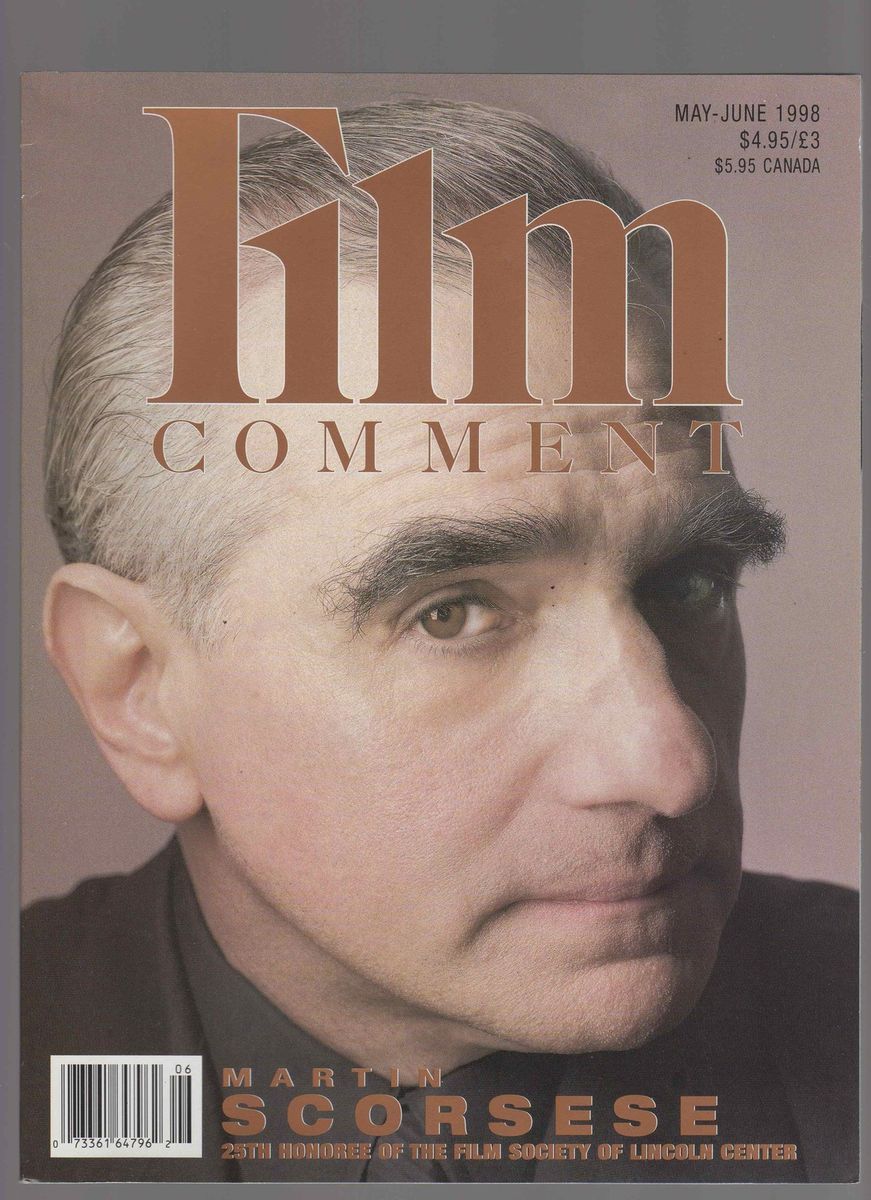 Comment May June 1998 Volume Number 34 Number 3 Martin Scorsese