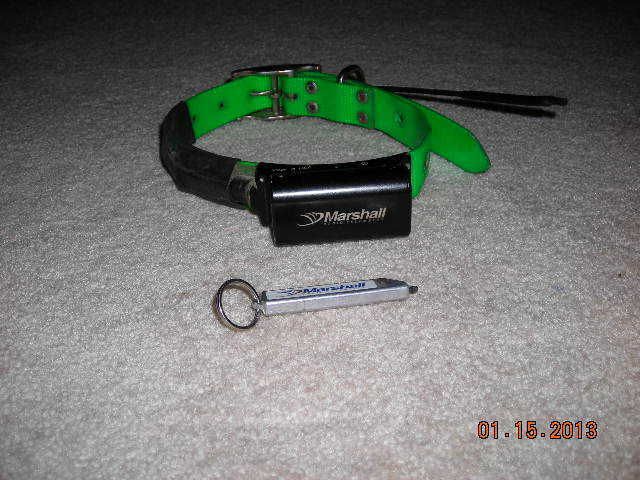 Marshall Telemetry Long Range Replaceable Battery Dog Tracking Collar