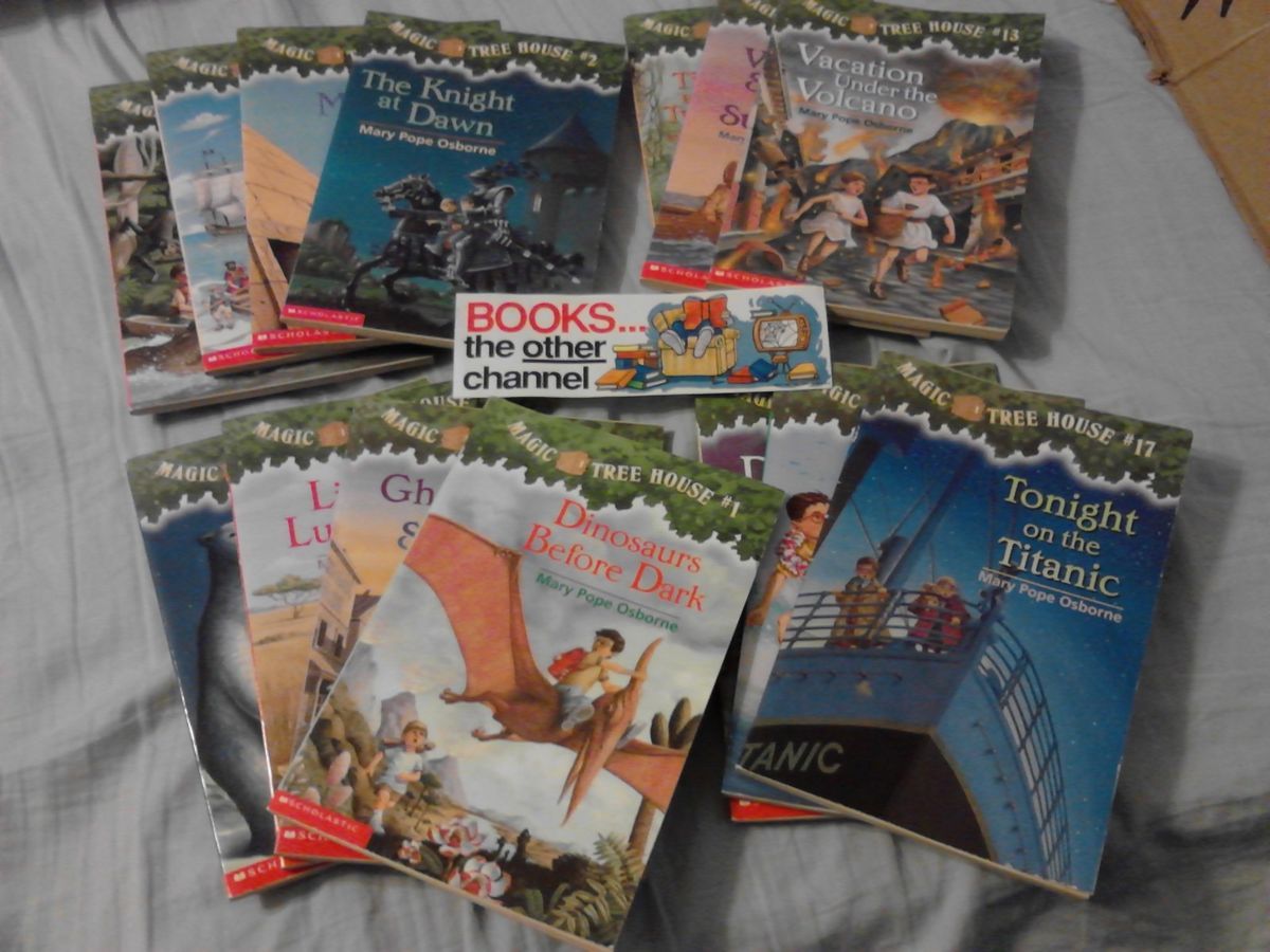 14 Magic Tree House Book Lot Mary Pope Osborne Kids Books