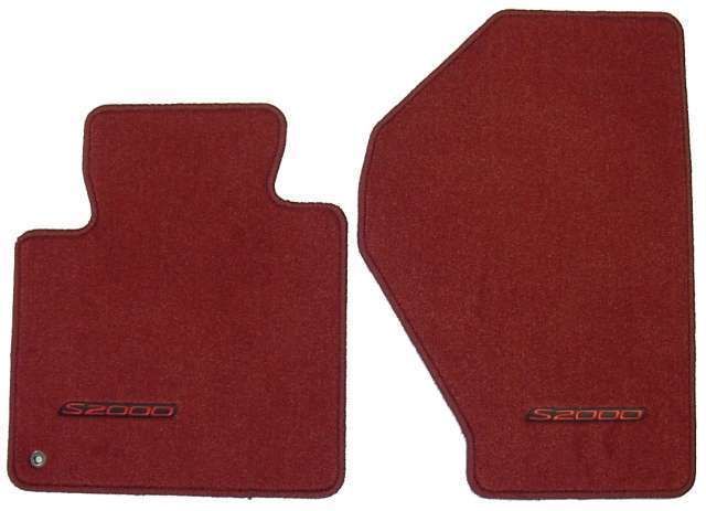 Genuine Honda S2000 Red Carpet Floor Mat Set