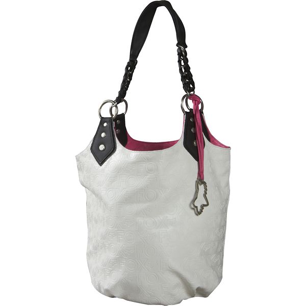 2012 Fox Racing Master Class Hobo Purse Handbag White