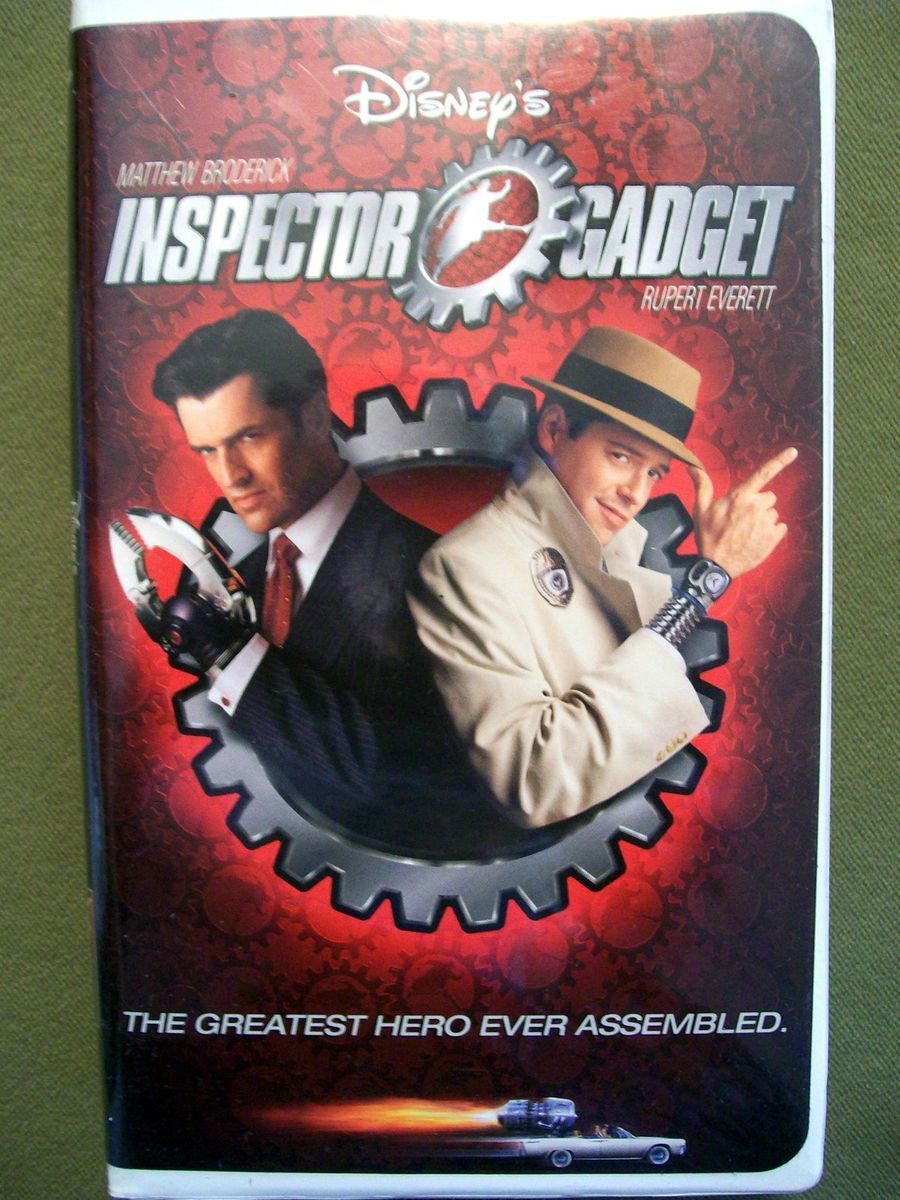 Walt Disneys Inspector Gadget Matthew Broderick Rupert Everett VHS on ...