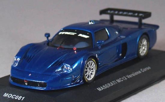 Maserati MC12 Versione Corse in Blue from 2006 IXO MOC081 1 43 New