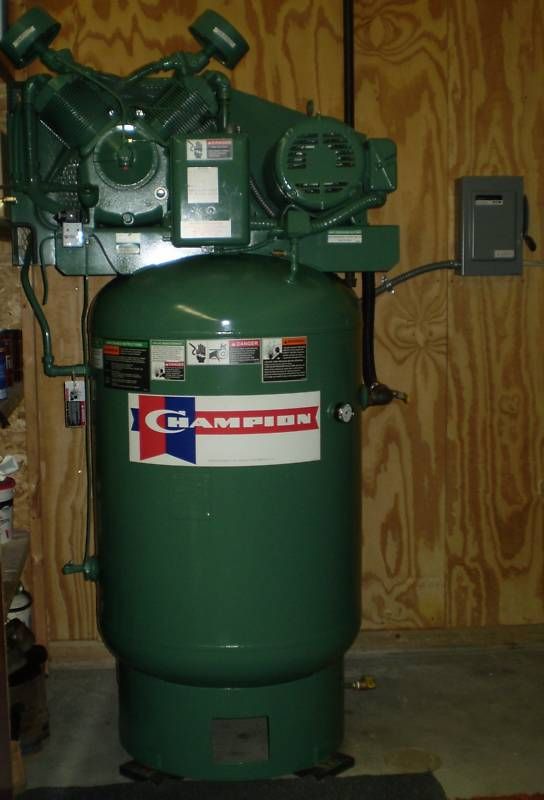 Air Compressor Champion Vertical VR15F 12 15HP 120gal