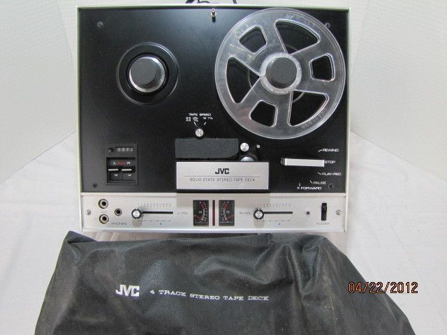 Vintage JVC Reel to Reel Tape Deck Model 1694 4 Track Recorder