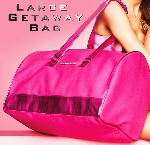 Victorias Secret Travel Duffle Weekender Tote Bag