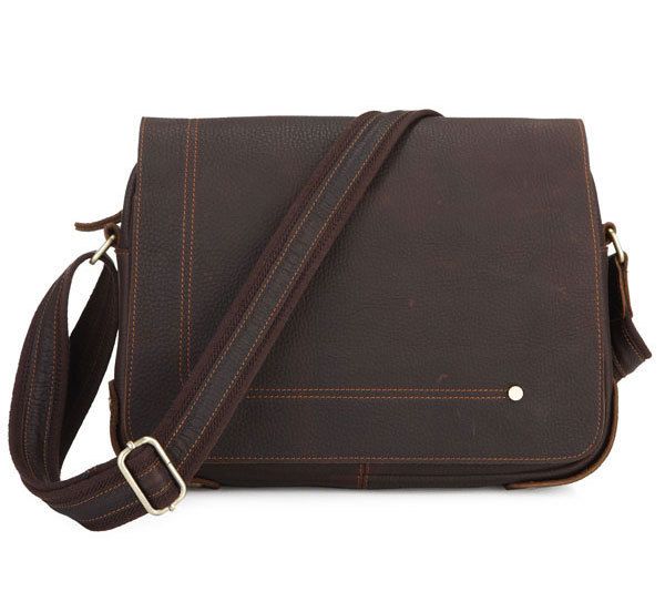 Great Leather Men Fashion Brief Cases Messenger Bag