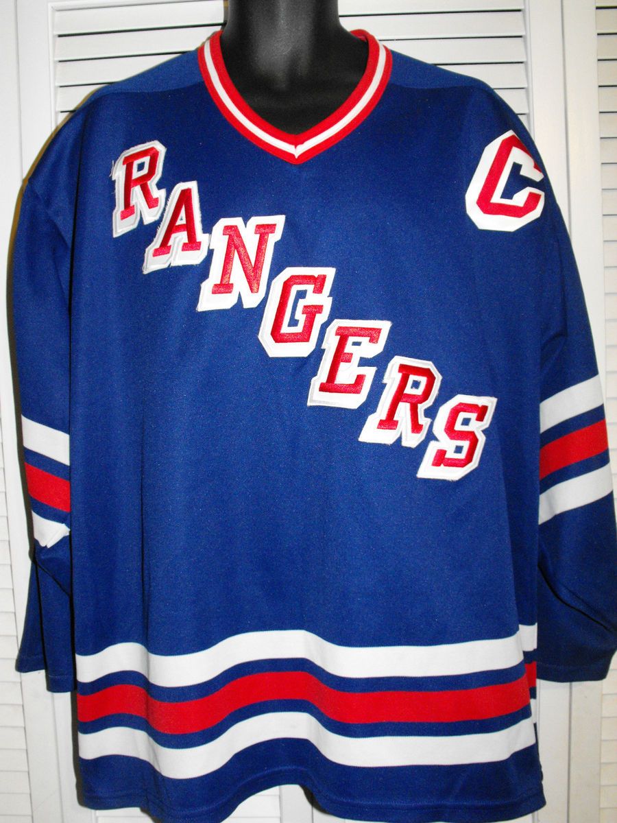 Mens x L CCM New York Rangers 11 Messier Hockey Jersey