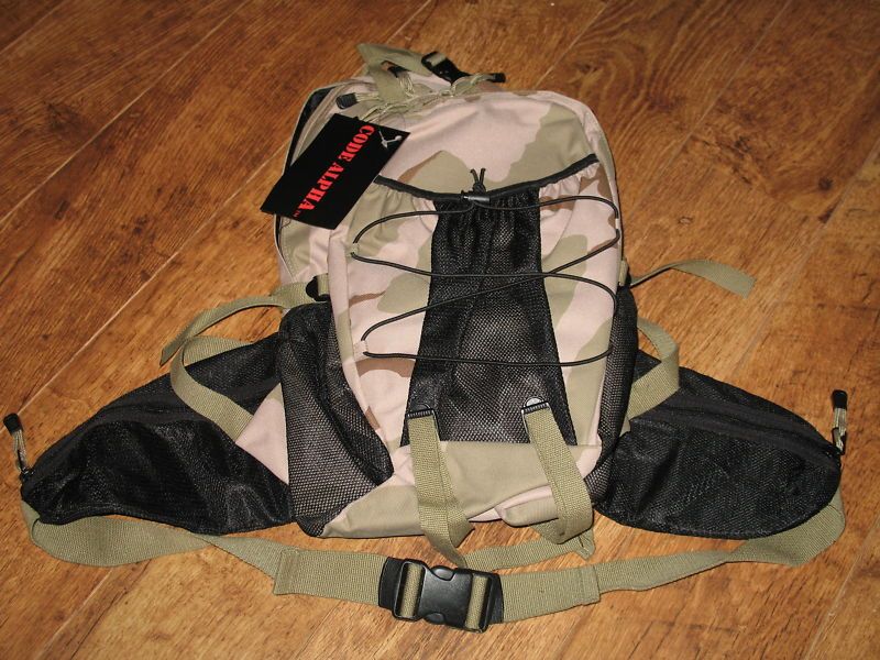 Hydro Daypack Desert Cam Code Alpha Mercury Luggage New