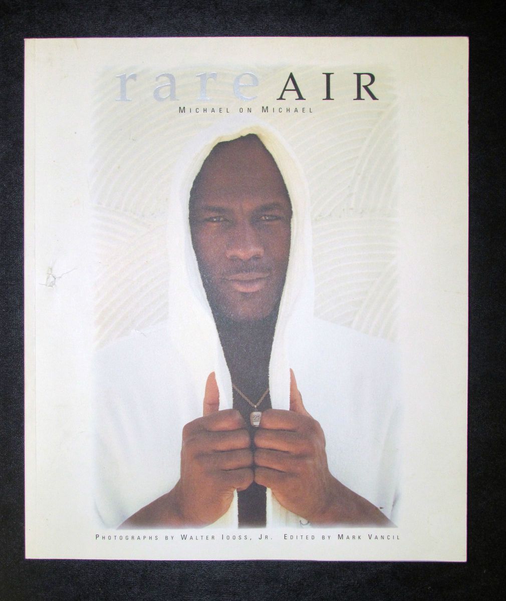 RARE Air Michael on Michael by Mark Vancil Softback Michael Jordan