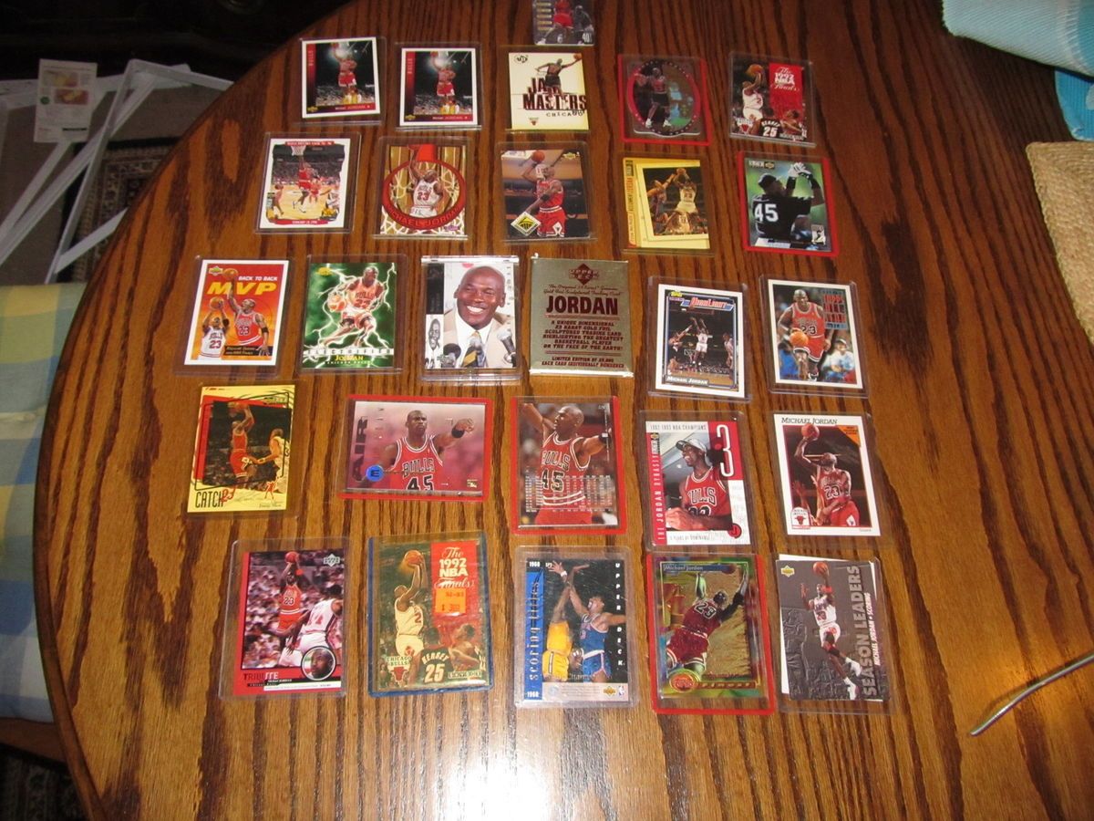 Lot of Michael Jordan Cards