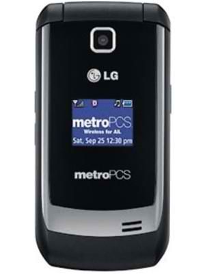 New LG Select MN180 MetroPCS Titanium Silver Flip Phone