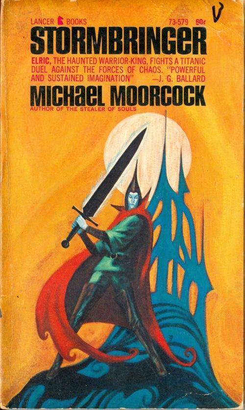 Lancer 73 579 Stormbringer by Michael Moorcock 1967 60¢ Jack Gaughan