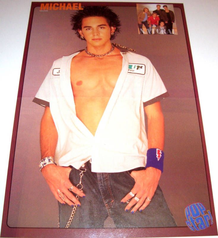 Michael Johnson SHIRTLESS Natural O Town Poster