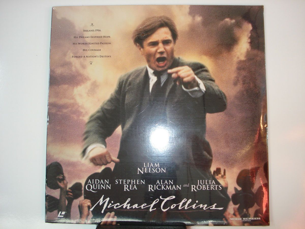 Michael Collins 1996 LTBX AC 3 LaserDisc NEW Liam Neeson Julia Roberts