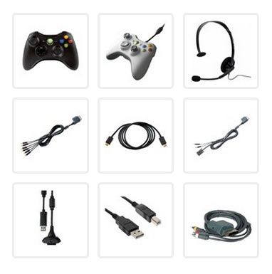 Original Microsoft Xbox 360 Accessories Wireless controller HDMI Cable