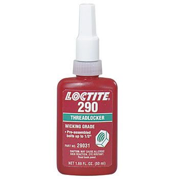 LOCTITE 290 MEDIUM STRENGTH Wicking grade 1.69 oz (50 ml) 29031