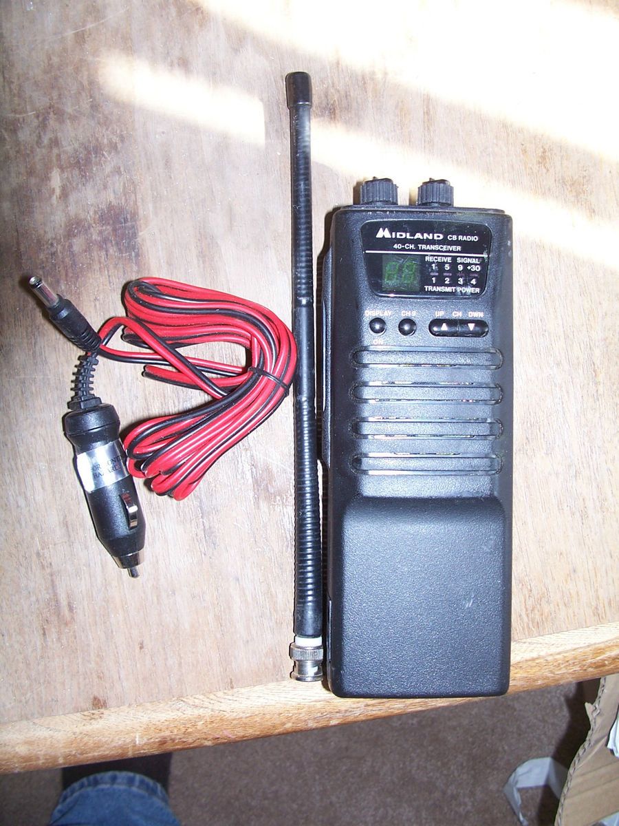 Midland Handheld CB Radio 40 Channel 75 784 XLNT