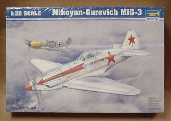 Trumpeter Mikoyan Gurevich MIG 3 Plastic Model 1 32