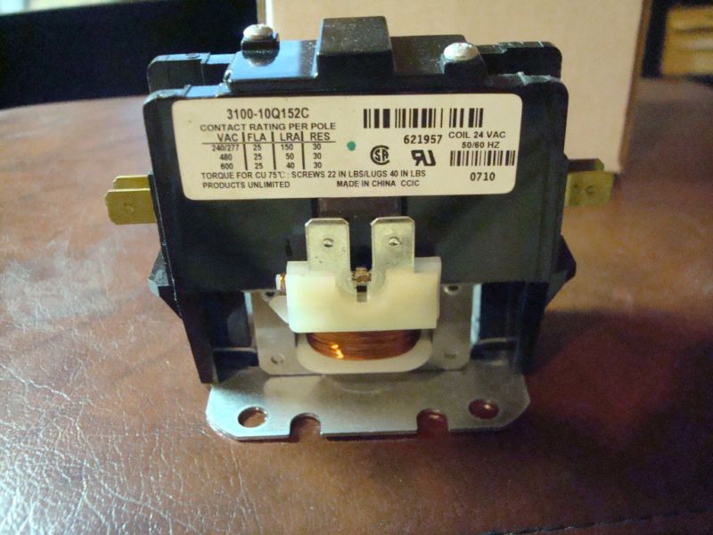 AC Compressor Contactor Relay HVAC Nordyne Furnace Part