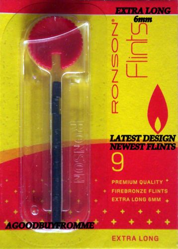 RONSON EXTRA LONG XL FIREBRONZE PREMIUM FLINTS