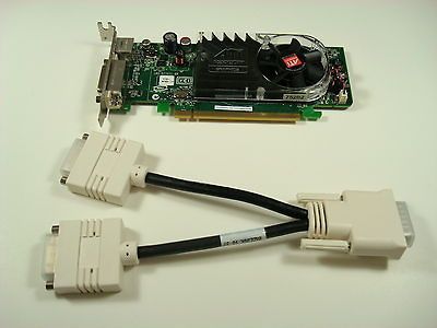 ATi RADEON HD2400 XT 256MB PCI E LP VIDEO CARD WITH DUAL HEAD DVI