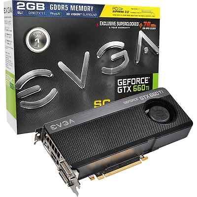 EVGA   GeForce GTX 660 Ti 2GB GDDR5 PCI Express 3.0 Graphics Card