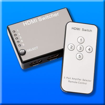 Port HDMI Switch Switcher Selector Splitter +Remote