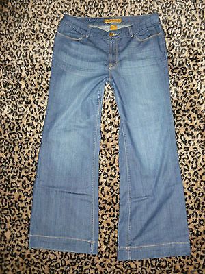 Seven 7 Premium Denim Dark Wash Jeans Size 16 Womens Pants