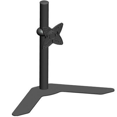 Vertical Computer LCD Single Monitor Adjustable Tilt Swivel Desktop