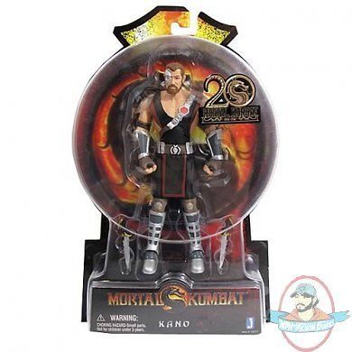 Mortal Kombat MK9 6 Inch Kano Action Figure by Jazwares