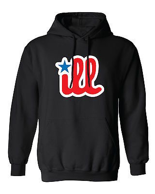 PHILLY ILL HOODIE. hooded sweatshirt phillies roy lee howard illest