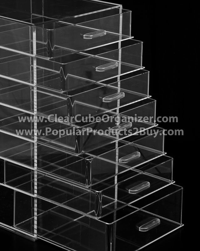 Cosmetics Jewelry Hair Acc. Acrylic Display Organizer