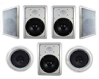 Acoustic Audio HT 87 2100 Watt 7.1CH In Wall/Ceilin g Home Theater