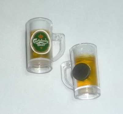 CARLSBERG Beer Glass Edition FRIDGE MAGNET Novelty