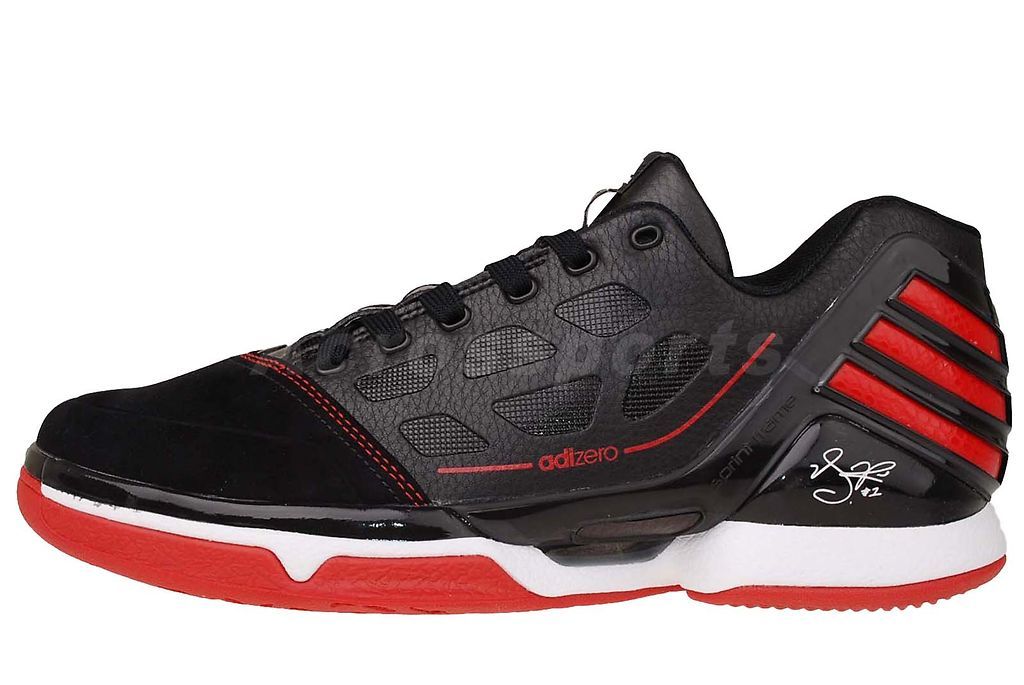 Adidas AdiZero Rose 2 Low Black Chicago Bulls 2012 Mens Basketball