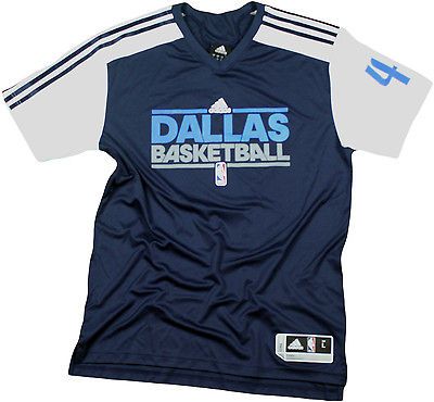 NBA Dallas Mavericks Nowitzki #41 Adidas Short Sleeve Shooting Shirt