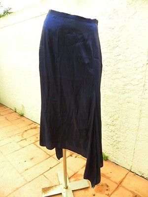 ADOLFO DOMINGUEZ AMAZING ASYMMETRICAL FLIRTY HEM VISCOSE SKIRT SZ 42