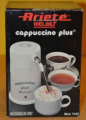 ARIETE CAPPUCCINO MILK STEAMER FROTH ESPRESSO COFFEE MAKER MACHINE