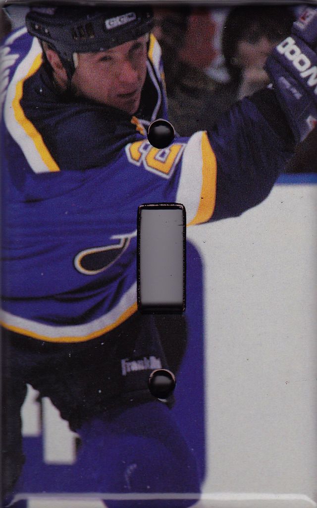 Al MacInnis LIGHT SWITCH COVER PLATE St. Louis Blues