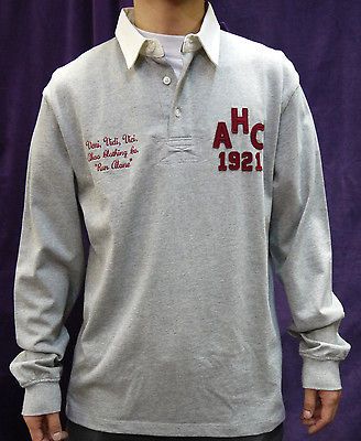 NEW AKOO GRAY LONG SLEEVE POLO SHIRTS