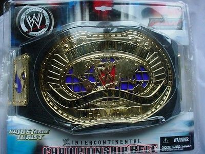 Child Kid Intercontinent al Championship Foam Title Belt JAKKS