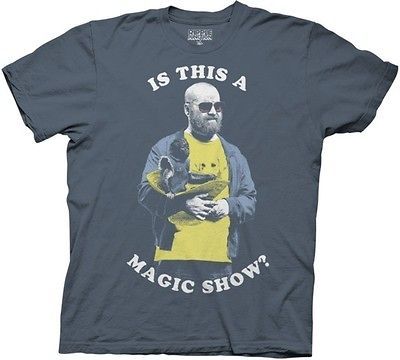 The Hangover Part 2 Alan Magic Show Indigo Blue XXL 2XL Tee T Shirt